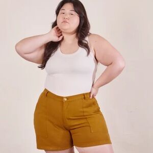 Big Bud Press work shorts umber color. XL. Good condition still lots of life!